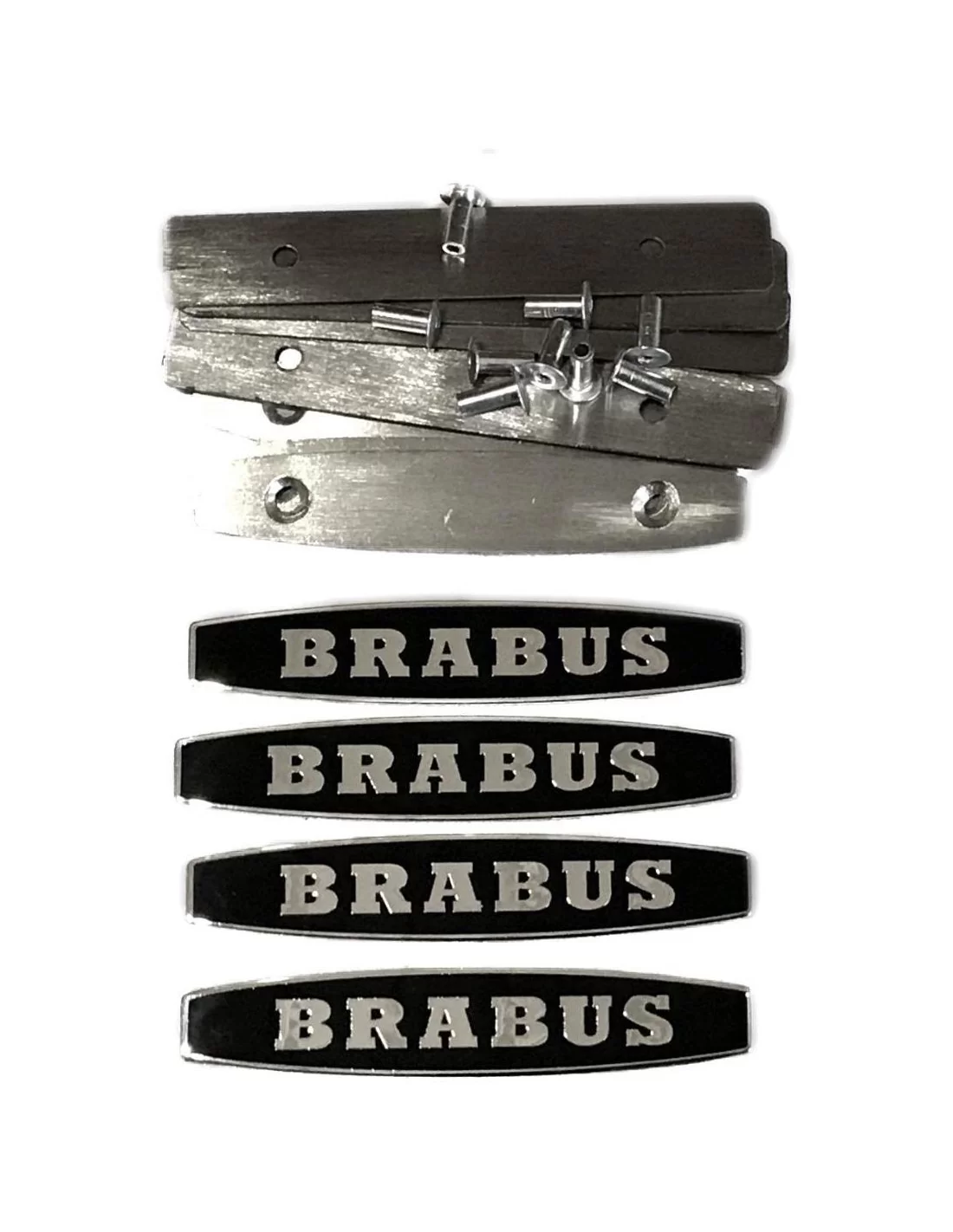 - logo & Emblems - Металеві килимки для підлоги Brabus з емблемою килима для Mercedes-Benz W463 G-Class набір 4 шт. - 1 - Онові  - logo & Emblems - Металеві килимки для підлоги Brabus з емблемою килима для Mercedes-Benz W463 G-Class набір 4 шт. - 1 - Онові