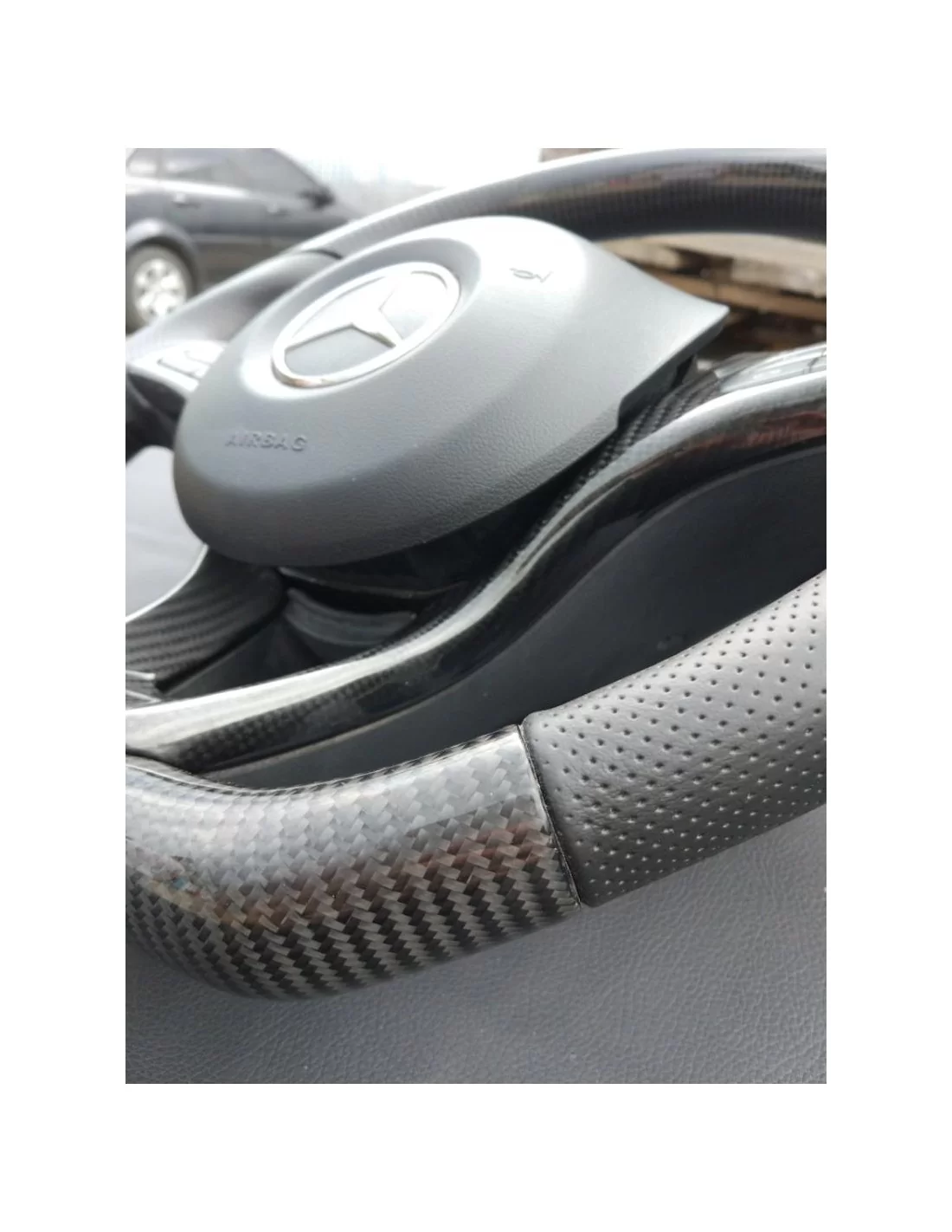  - Volant - Mercedes-Benz CLA CLS GLE Volant en cuir carbone - 5 - Améliorez votre expérience de conduite avec le volant en cuir