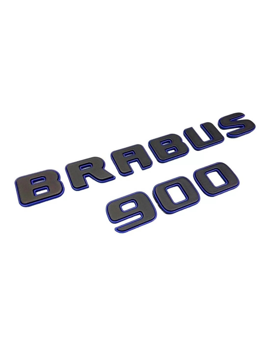  - Logos & Emblems - 用于梅赛德斯-奔驰 G 级 W463A 的金属 Brabus 900 ROCKET 黑色蓝色徽章徽章套件 - 1 - 使用 Metallic Brabus 900 ROCKET 黑色和蓝色徽章套件升级您的奔驰 W4