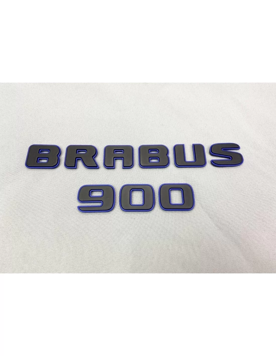  - Logos & Emblems - 用于梅赛德斯-奔驰 G 级 W463A 的金属 Brabus 900 ROCKET 黑色蓝色徽章徽章套件 - 3 - 使用 Metallic Brabus 900 ROCKET 黑色和蓝色徽章套件升级您的奔驰 W4