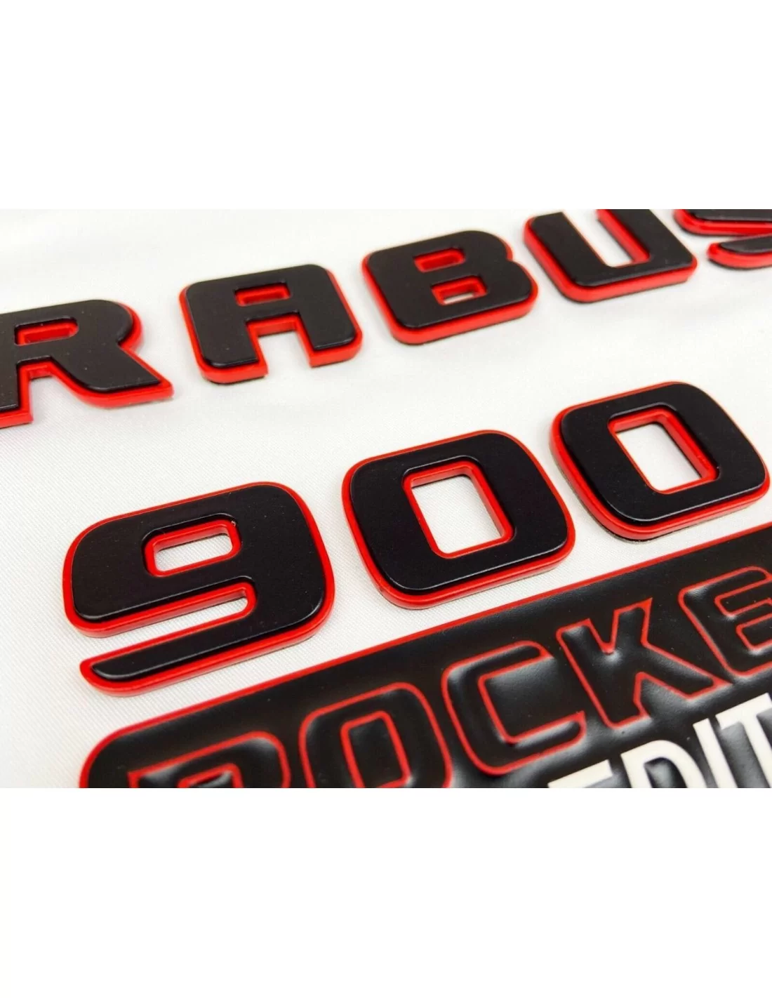  - logo & Emblems - Набір металевих емблем Brabus 900 ROCKET edition для Mercedes-Benz G-Class W463A - 3 - Отримайте металеві зн