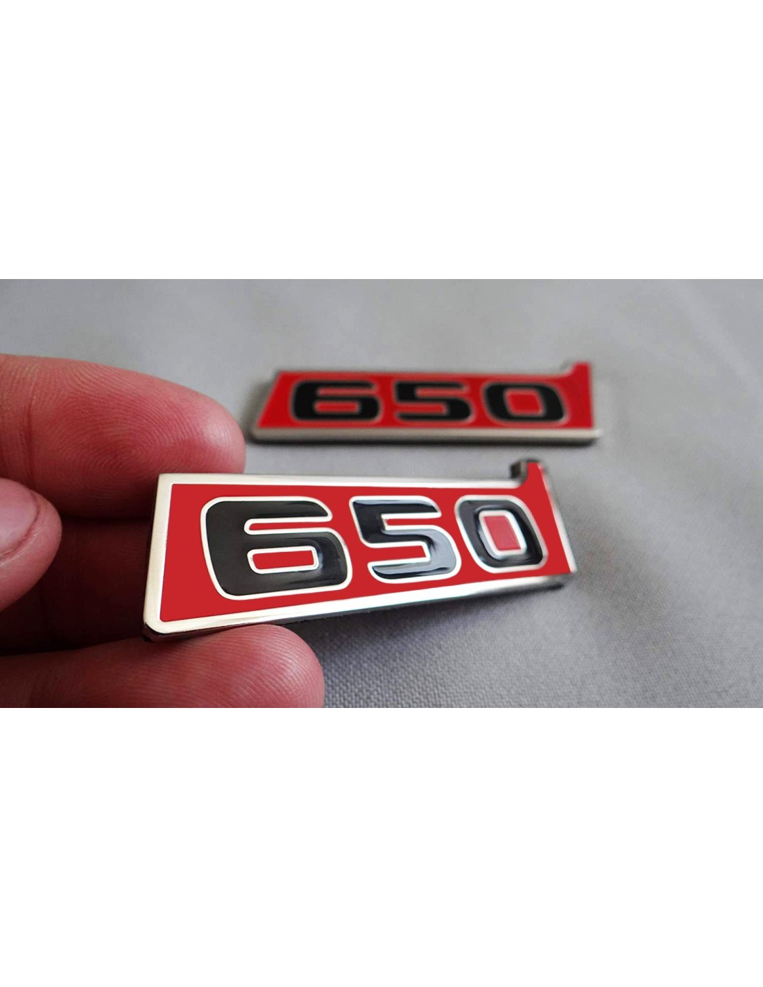  - Logos & Emblems - Metalliska Brabus 650 stänkskärmsemblem logotypmärken för Mercedes-Benz W463 G-Class - 1 - Förbättra din Me