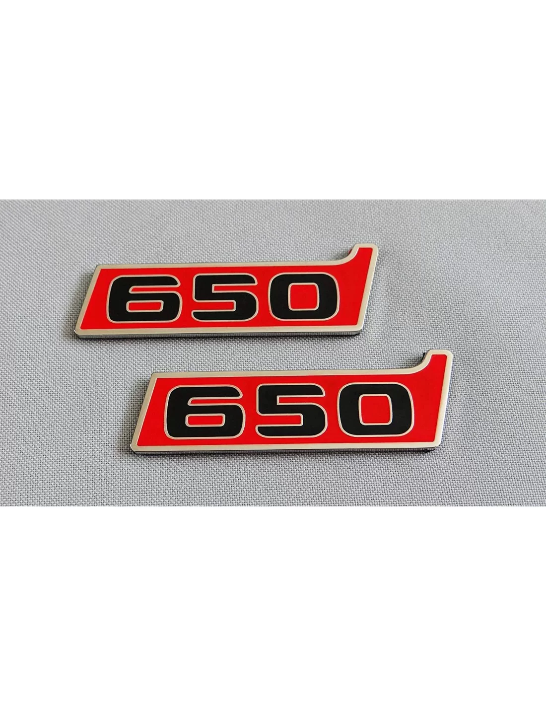  - Logos & Emblems - 用于梅赛德斯-奔驰 W463 G 级轿车的金属 Brabus 650 挡泥板徽标徽章 - 4 - 使用 Metallic Brabus 650 挡泥板徽章提升您的梅赛德斯-奔驰 W463 的档次。高级风格，经久耐用