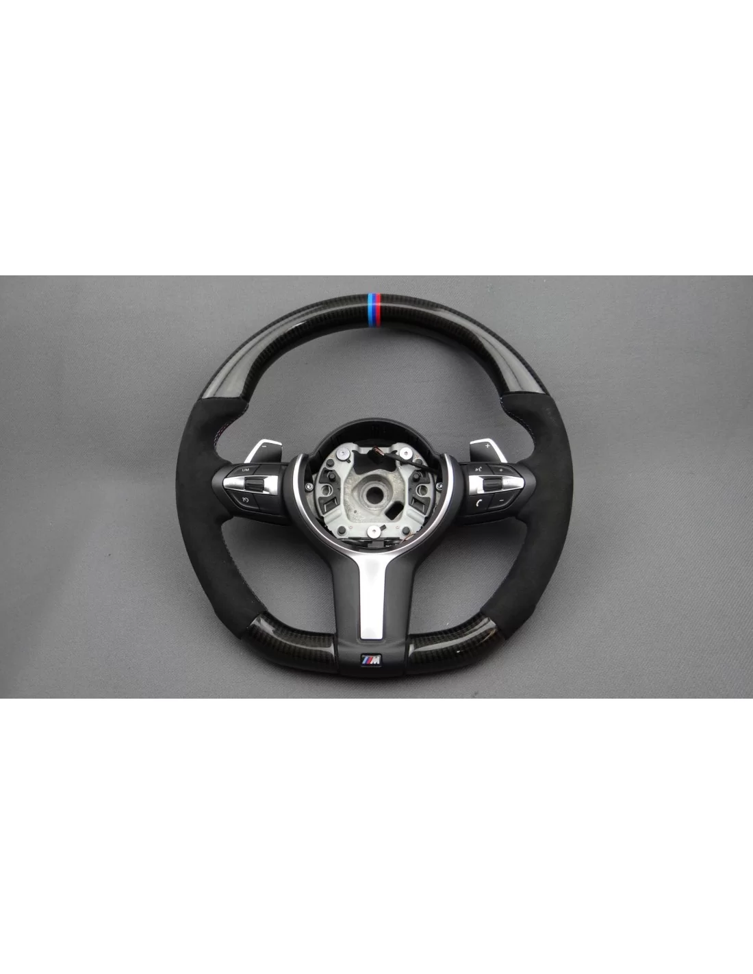  - Steering Wheels - Kierownica BMW F30 F15 F16 Carbon Alcantara - 5 - Kierownica BMW F30 F15 F16 Carbon Alcantara