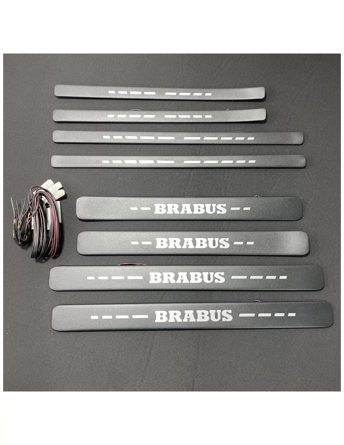 - Mercedes-Benz - Metallic BRABUS LED Illuminated door sills for Mercedes Benz W223 - 1 - Buy Metallic BRABUS LED Illuminated D  - Mercedes-Benz - Metallic BRABUS LED Illuminated door sills for Mercedes Benz W223 - 1 - Buy Metallic BRABUS LED Illuminated D