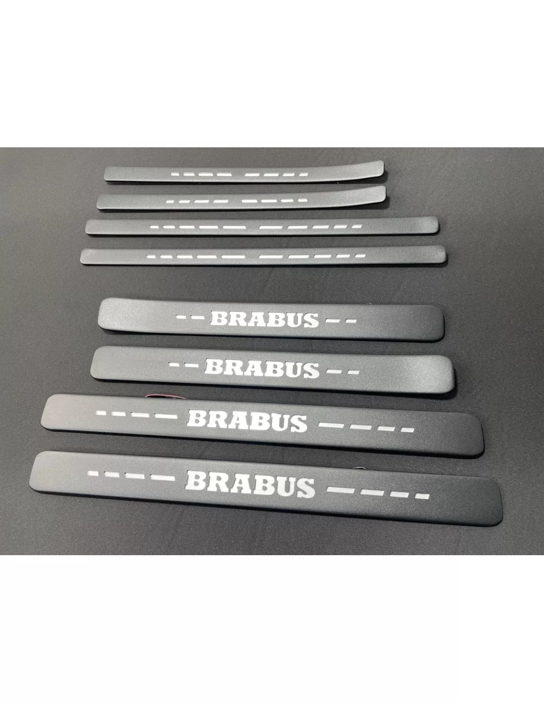 - Mercedes-Benz - Metallic BRABUS LED Illuminated door sills for Mercedes Benz W223 - 2 - Buy Metallic BRABUS LED Illuminated D  - Mercedes-Benz - Metallic BRABUS LED Illuminated door sills for Mercedes Benz W223 - 2 - Buy Metallic BRABUS LED Illuminated D