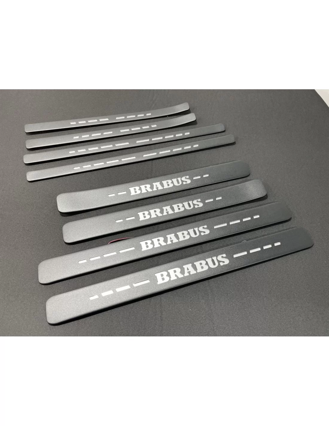 - Mercedes-Benz - Metallic BRABUS LED Illuminated door sills for Mercedes Benz W223 - 3 - Buy Metallic BRABUS LED Illuminated D  - Mercedes-Benz - Metallic BRABUS LED Illuminated door sills for Mercedes Benz W223 - 3 - Buy Metallic BRABUS LED Illuminated D