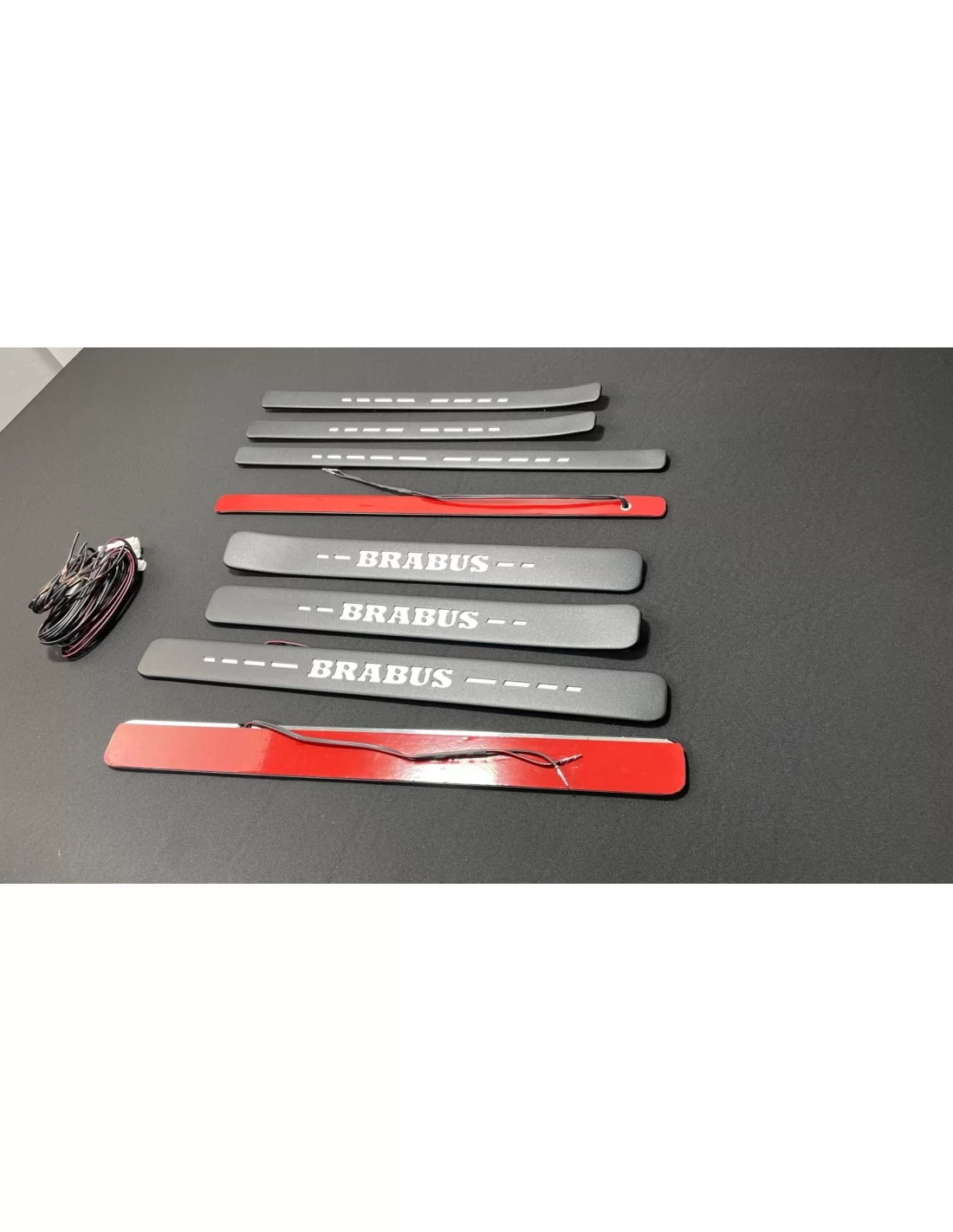 - Mercedes-Benz - Metallic BRABUS LED Illuminated door sills for Mercedes Benz W223 - 8 - Buy Metallic BRABUS LED Illuminated D  - Mercedes-Benz - Metallic BRABUS LED Illuminated door sills for Mercedes Benz W223 - 8 - Buy Metallic BRABUS LED Illuminated D