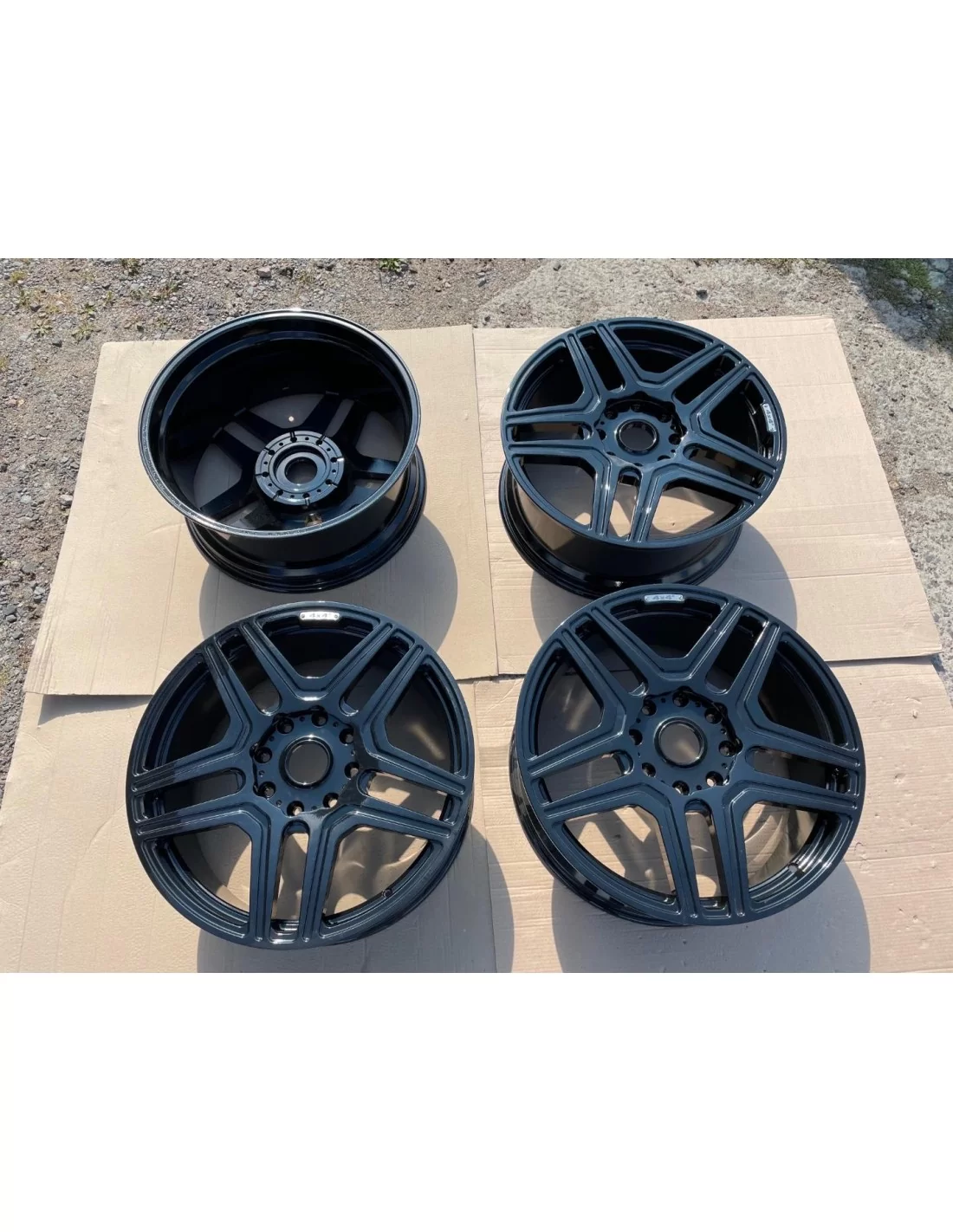  - Mercedes-Benz - Originele R22 velgen glans Brabus Monoblock wielen voor Mercedes W463 4x4 - 3 - Transformeer je Mercedes W463