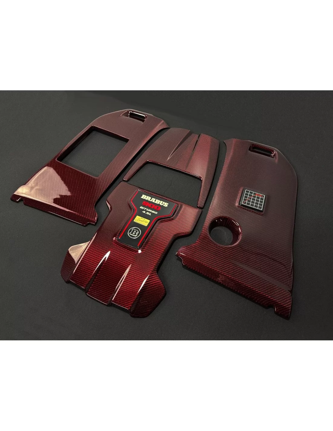 红色碳纤维 Brabus ROCKET 900 引擎盖和徽章套装 AMG 梅赛德斯 W463A W464 G-Wagon Mercedes-Benz, Mercedes-Benz G-Class 2018+ (W463A), Tuning & Exteri 红色碳纤维 Brabus ROCKET 900 引擎盖和徽章套装 AMG 梅赛德斯 W463A W464 G-Wagon Mercedes-Benz, Mercedes-Benz G-Class 2018+ (W463A), Tuning & Exteri