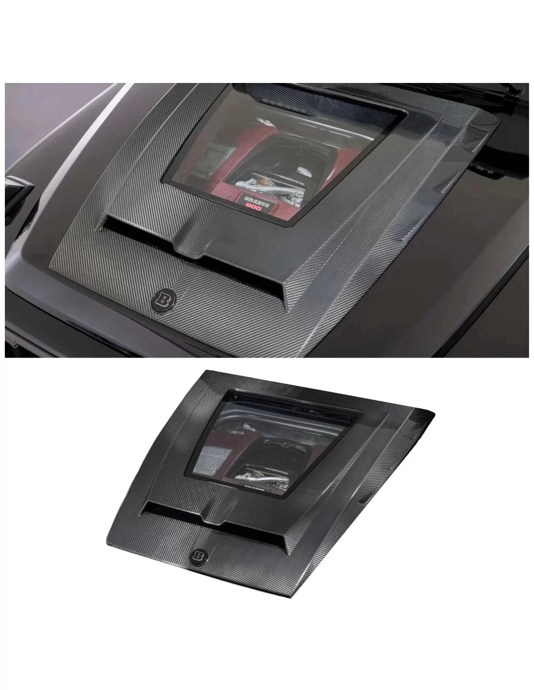 Carbon fiber Brabus Rocket P900 edition hood scoop Mercedes W463A G-Class G-Wagon Mercedes-Benz, Mercedes-Benz G-Class 2018+ (W4 Carbon fiber Brabus Rocket P900 edition hood scoop Mercedes W463A G-Class G-Wagon Mercedes-Benz, Mercedes-Benz G-Class 2018+ (W4