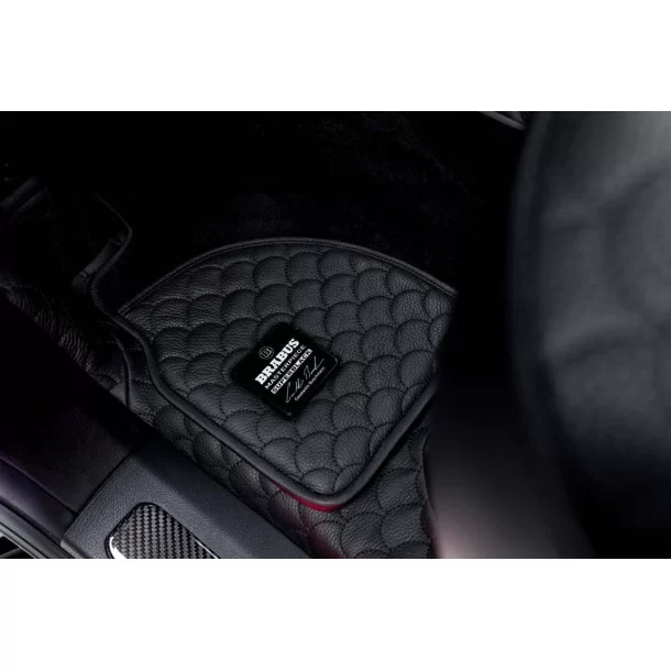  - logo & Emblems - Металеві килимки Brabus Superblack Masterpiece набір значків емблем Mercedes W463A G-Class - 1 - Купити мета