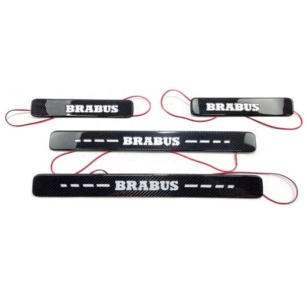  - Mercedes Benz - Fibre de carbone Brabus LED Illuminated Door Sills 4 pcs for Mercedes-Benz W463A G-Class - 1 - Améliorez votr