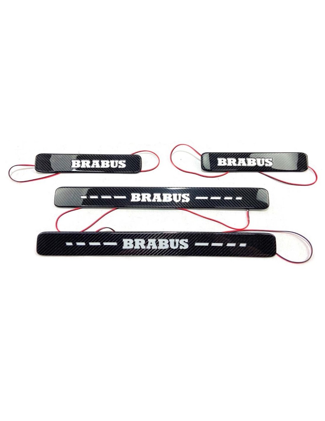 - Mercedes-Benz - Kolfiber Brabus LED-belysta trösklar 4 st för Mercedes-Benz W463A G-klass - 1 - Förbättra din Mercedes W463A - Mercedes-Benz - Kolfiber Brabus LED-belysta trösklar 4 st för Mercedes-Benz W463A G-klass - 1 - Förbättra din Mercedes W463A
