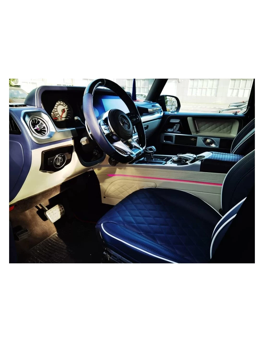  - Mercedes-Benz - Komplett interiör ombyggnadssats NEW W463A stil för Mercedes W463 G-CLASS - 9 - Förvandla din Mercedes W463 m