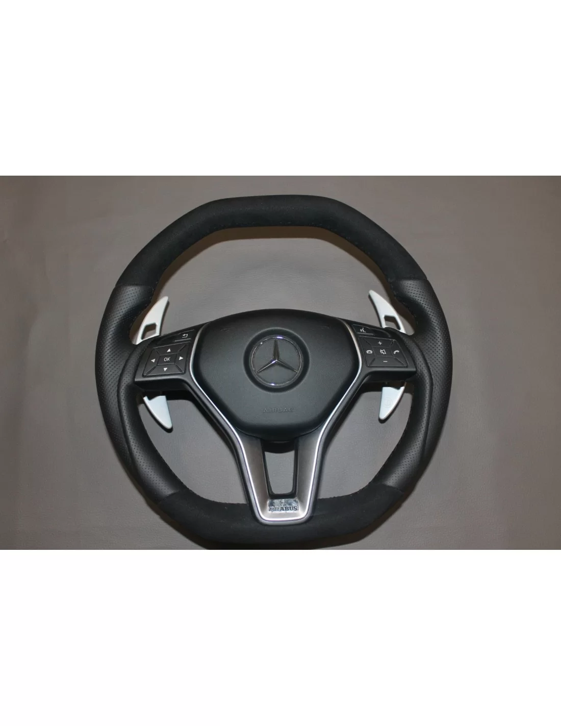  - Steering Wheels - Mercedes-Benz CLA CLS GLE Volante em couro Alcantara - 1 - Eleve a sua experiência de condução com o volant
