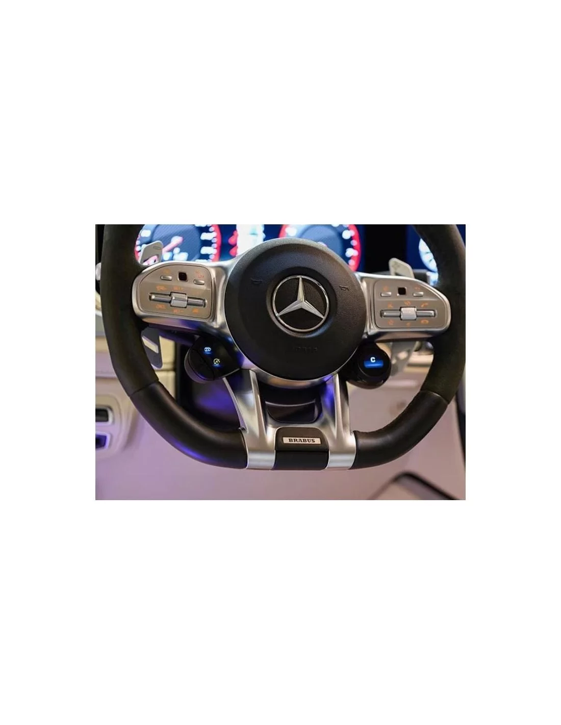  - Volante - Emblema del volante inserto Brabus per Mercedes-Benz w463a - 3 - Aggiornate la vostra Mercedes-Benz W463A con quest