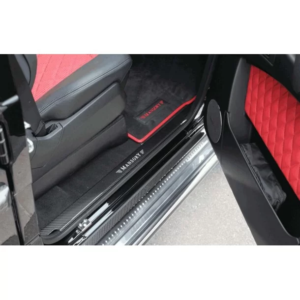  - Mercedes Benz - Pannelli d'ingresso illuminati Mansory in fibra di carbonio per Mercedes-Benz W463 - 1 - Acquista i pannelli 