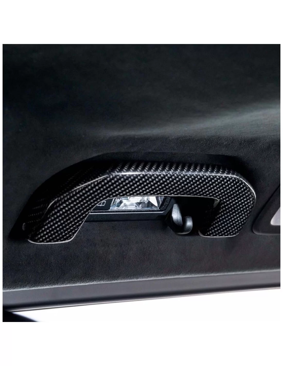  - Mercedes-Benz - Pegas interiores Brabus em fibra de carbono para Mercedes Classe G W463A G63 AMG - 1 - Actualize o seu Merced
