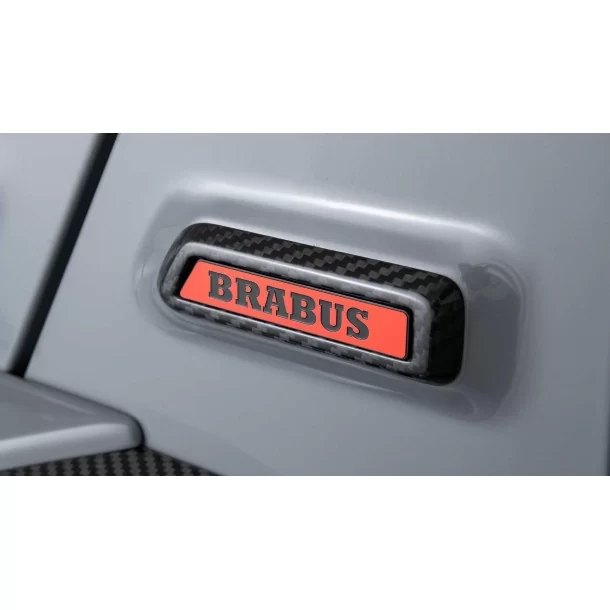  - logo & Emblems - Inserts latéraux Rouge Brabus Rocket style pour Mercedes W463A classe G - 1 - Améliorez votre Mercedes W463A