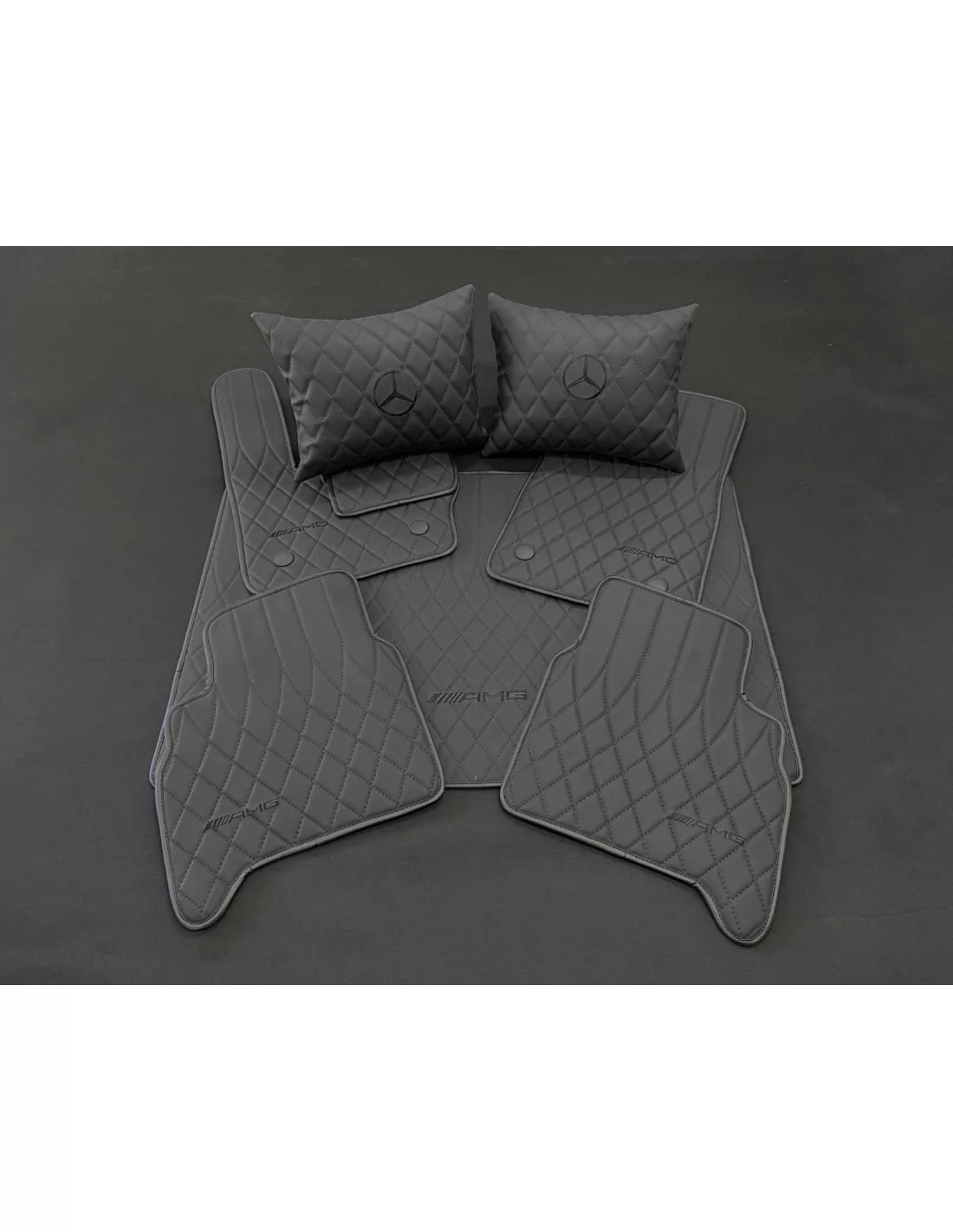  - Mercedes-Benz - Tapetes AMG PRETOS para Mercedes-Benz W463A - 1 - Eleve o interior do seu Mercedes-Benz W463A com os nossos t