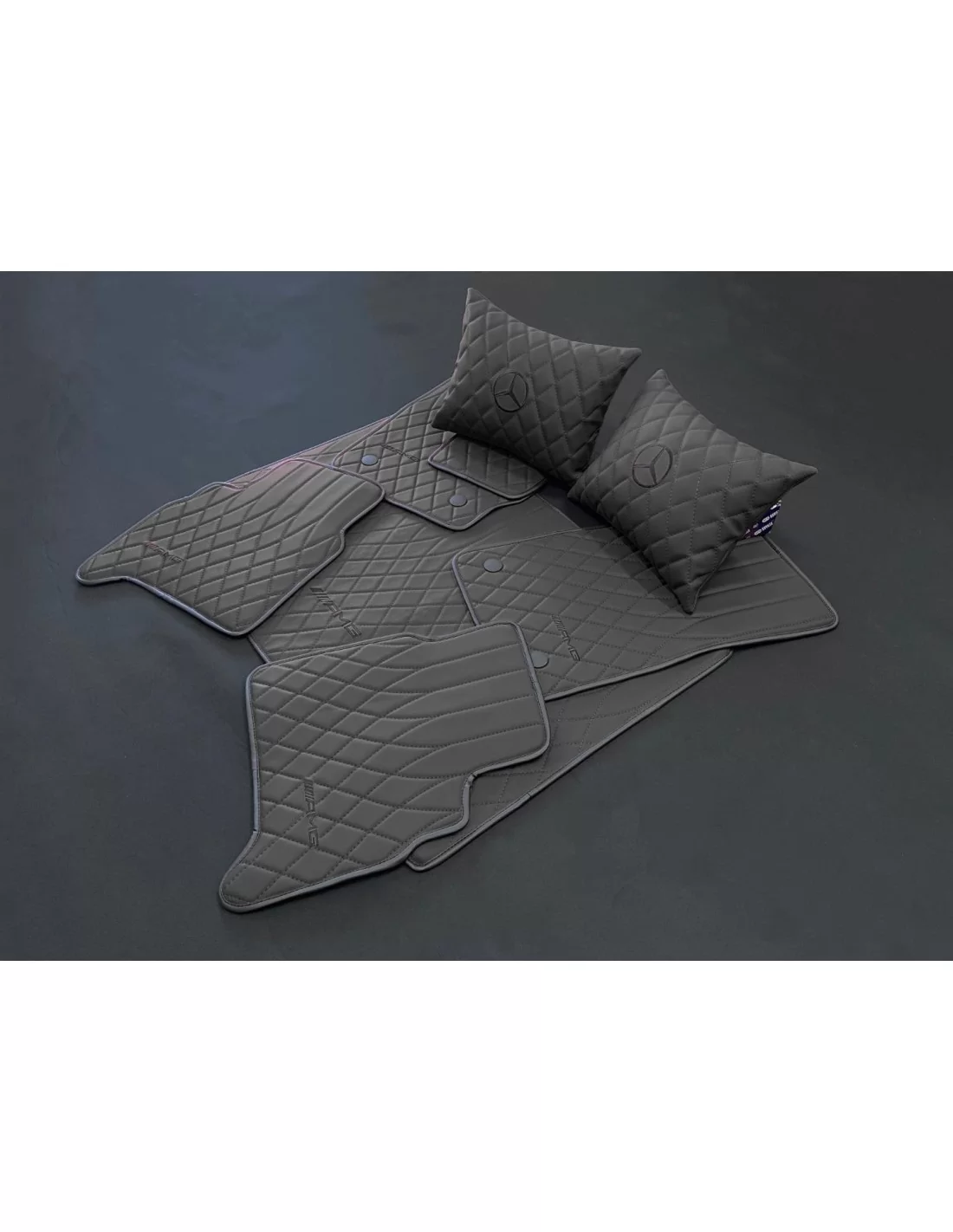  - Mercedes Benz - Tapis de sol AMG NOIR pour Mercedes-Benz W463A - 3 - Rehaussez l'intérieur de votre Mercedes-Benz W463A avec 