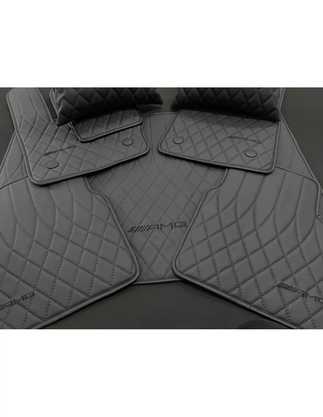  - Mercedes-Benz - Tapetes AMG PRETOS para Mercedes-Benz W463A - 9 - Eleve o interior do seu Mercedes-Benz W463A com os nossos t
