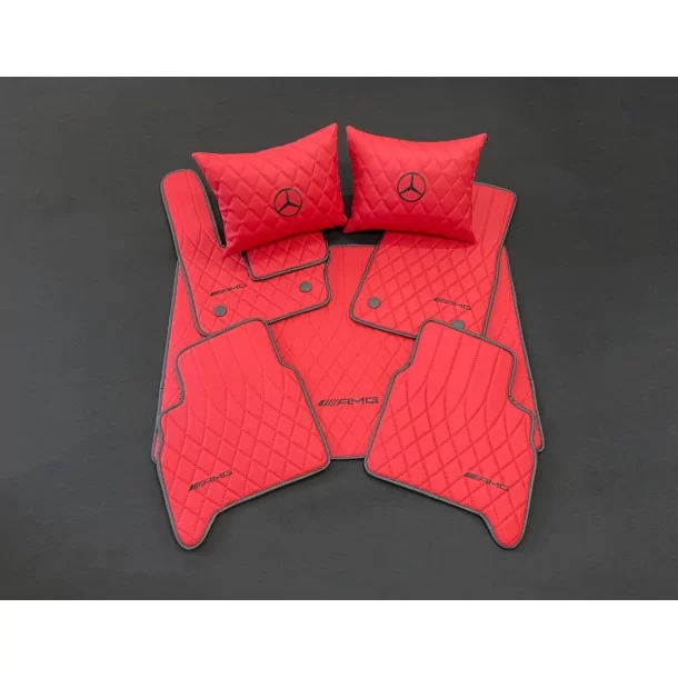  - Mercedes Benz - Tapis de sol RED AMG pour Mercedes-Benz W463A - 1 - Améliorez votre Mercedes-Benz W463A avec nos tapis de sol