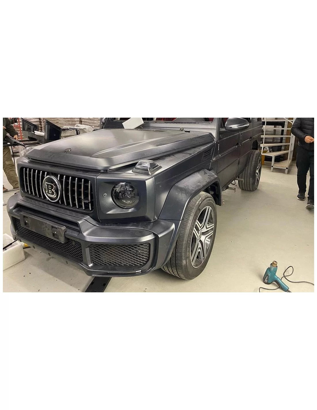 Mercedes W463A BRABUS Widestar ombouwset voor Mercedes-Benz W463 Mercedes-Benz, Mercedes-Benz G-Class 1979-2018 (W463), Conversi