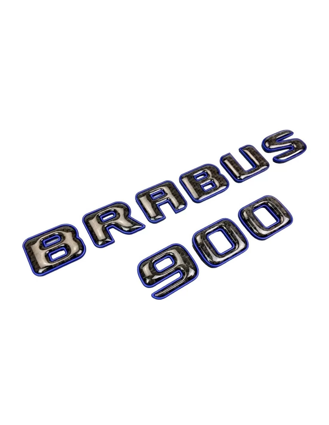 - Logos & Emblems - Logótipo do emblema Brabus 900 Azul metalizado com carbono para Mercedes-Benz W463A W464 Classe G - 1 - Com  - Logos & Emblems - Logótipo do emblema Brabus 900 Azul metalizado com carbono para Mercedes-Benz W463A W464 Classe G - 1 - Com
