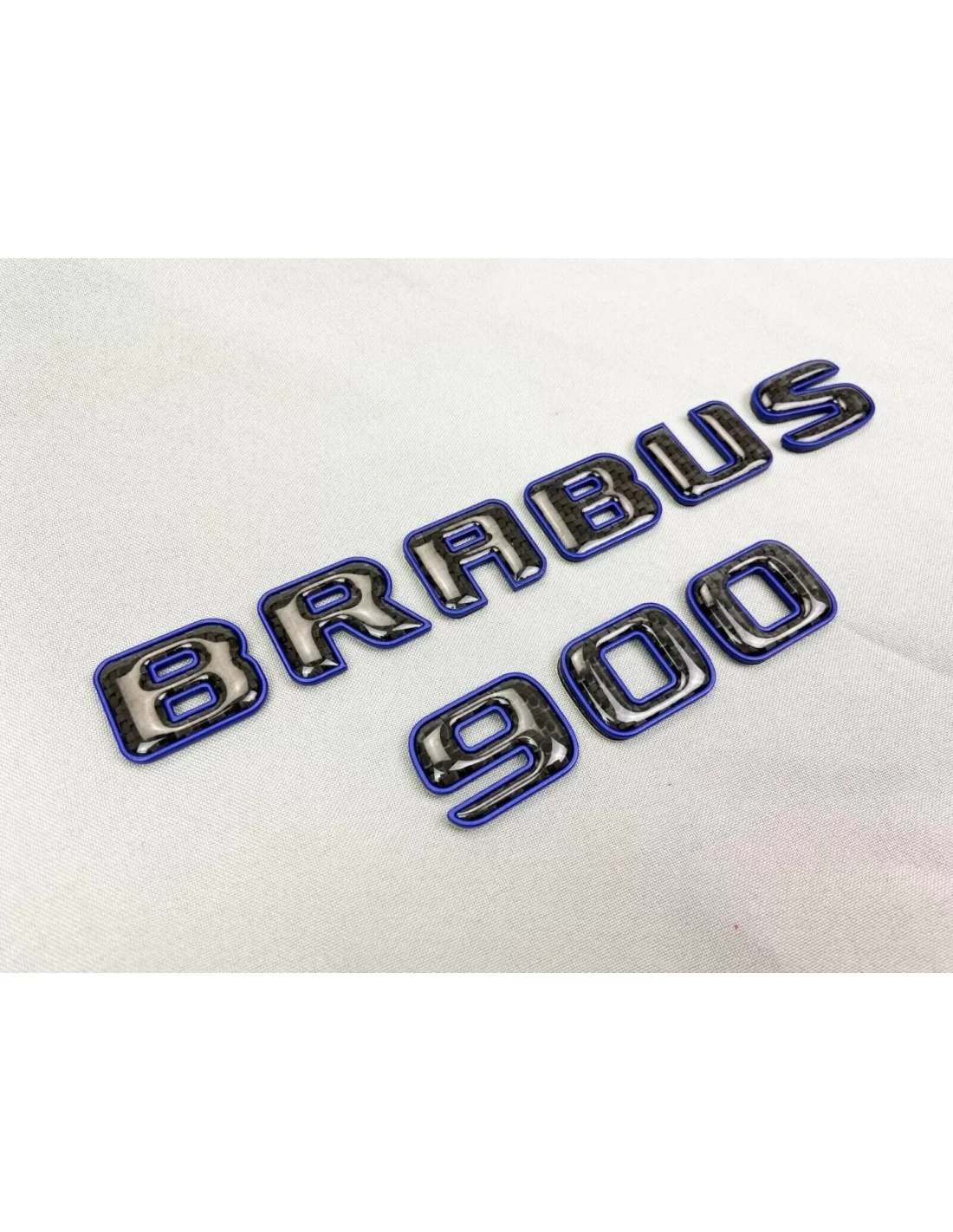 - Logos & Emblems - Logótipo do emblema Brabus 900 Azul metalizado com carbono para Mercedes-Benz W463A W464 Classe G - 3 - Com  - Logos & Emblems - Logótipo do emblema Brabus 900 Azul metalizado com carbono para Mercedes-Benz W463A W464 Classe G - 3 - Com