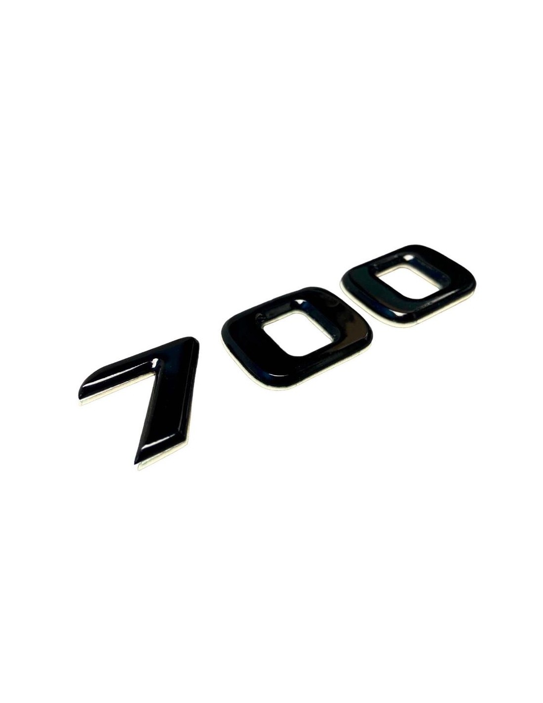  - logo & Emblems - Badges métalliques Brabus 700 noir pour Mercedes-Benz W463A Classe G - 1 - Acheter des badges métalliques Br