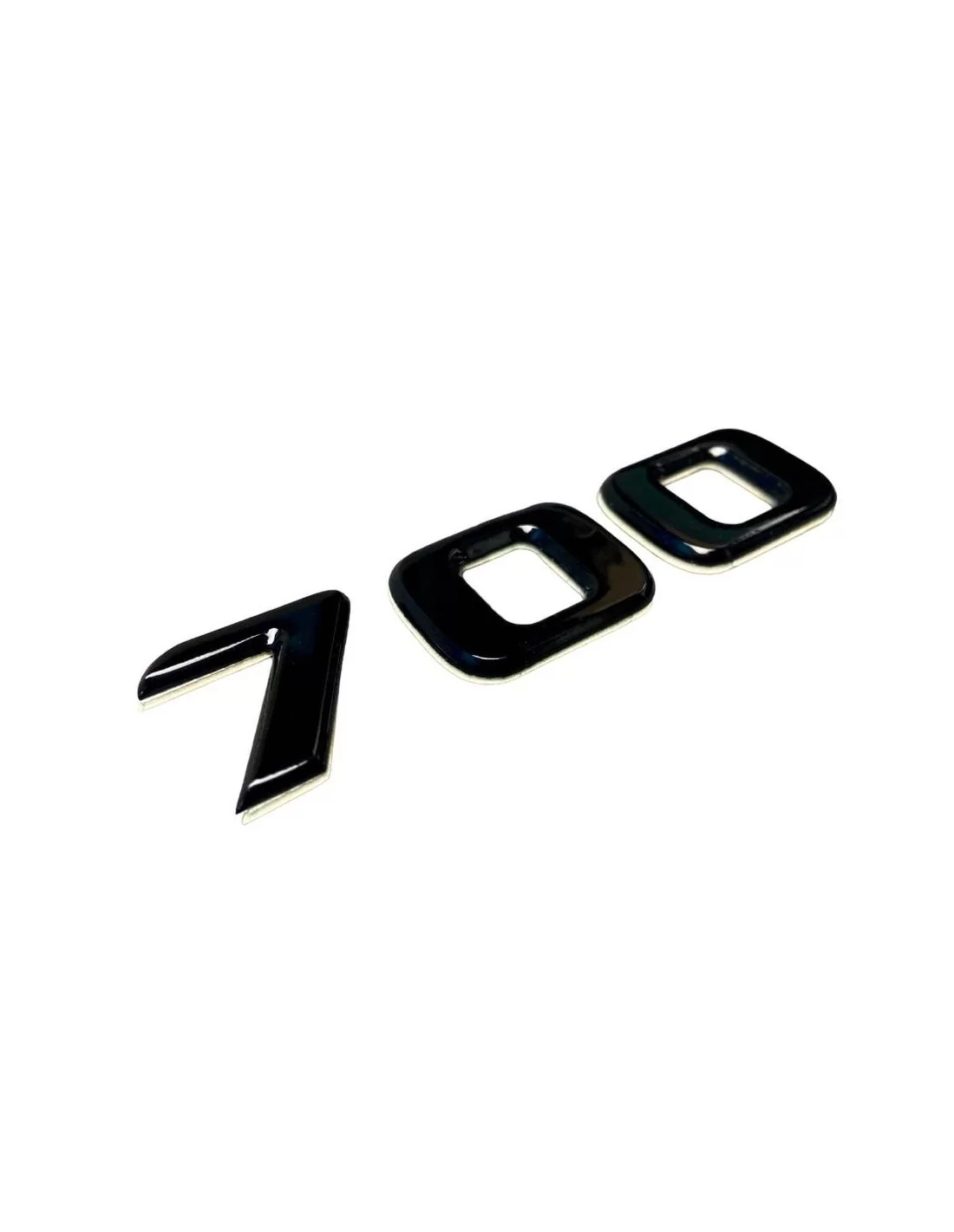  - logo & Emblems - Badges métalliques Brabus 700 noir pour Mercedes-Benz W463A Classe G - 1 - Acheter des badges métalliques Br