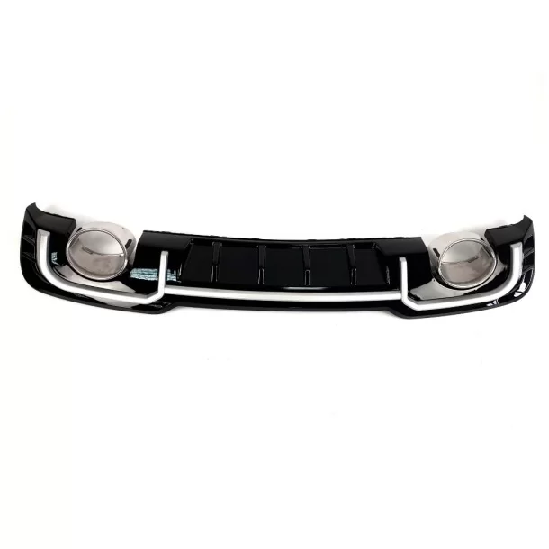 Diffusore posteriore Audi RS3 con terminali di scarico per Audi A3 2016-2020 berlina Audi, Audi A3 2016-2020 (8V) Audi