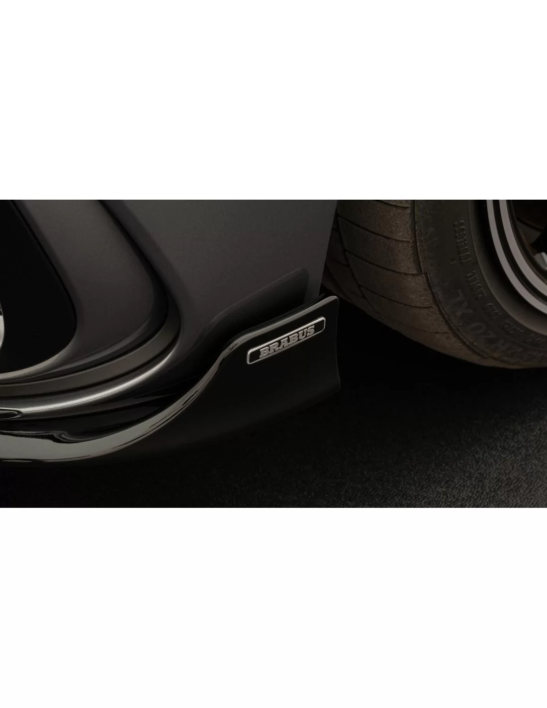  - Mercedes-Benz С-Class 2021+ (W206) - Brabus frontspoilerhörn för Mercedes-Benz W206 C-klass - 1 - Förbättra din Mercedes-Benz