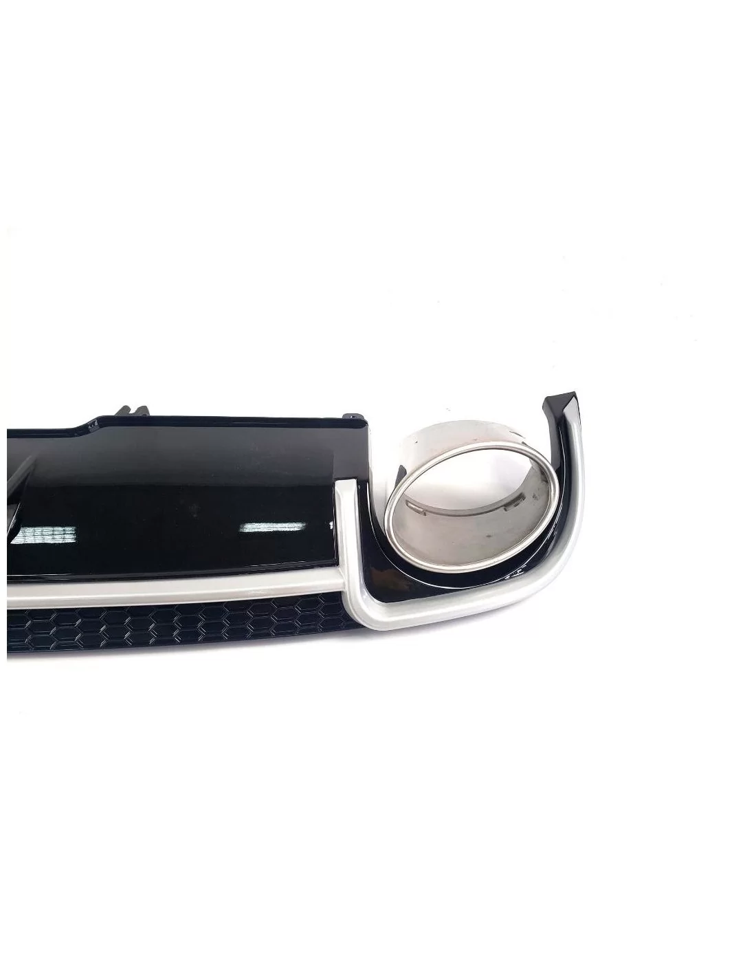 奥迪 RS4 后扩散器（带排气口），适用于 2015-2019 年款奥迪 A4 Audi, Audi A4 2015-2019 (B9) Audi