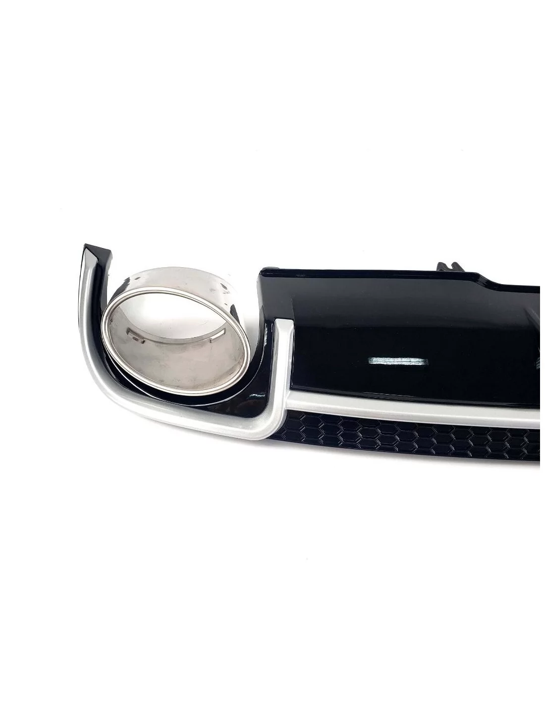 奥迪 RS4 后扩散器（带排气口），适用于 2015-2019 年款奥迪 A4 Audi, Audi A4 2015-2019 (B9) Audi