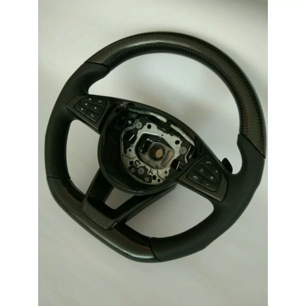  - Steering Wheels - Кермо Mercedes-Benz CLA CLS GLE з карбонової шкіри - 1 - Підніміть свій Mercedes-Benz CLA, CLS, GLE зі стил