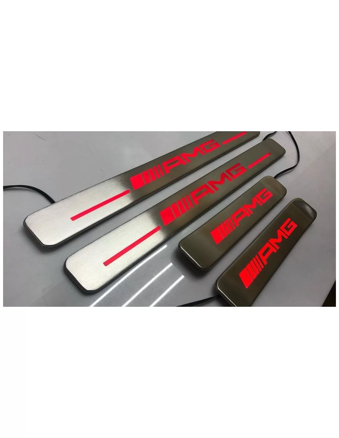 - Mercedes-Benz - LED Illuminated Door sills limited edition G63 AMG Edition 55 for Mercedes-Benz W463A W464 G-Class - 2 - Upgr - Mercedes-Benz - LED Illuminated Door sills limited edition G63 AMG Edition 55 for Mercedes-Benz W463A W464 G-Class - 2 - Upgr