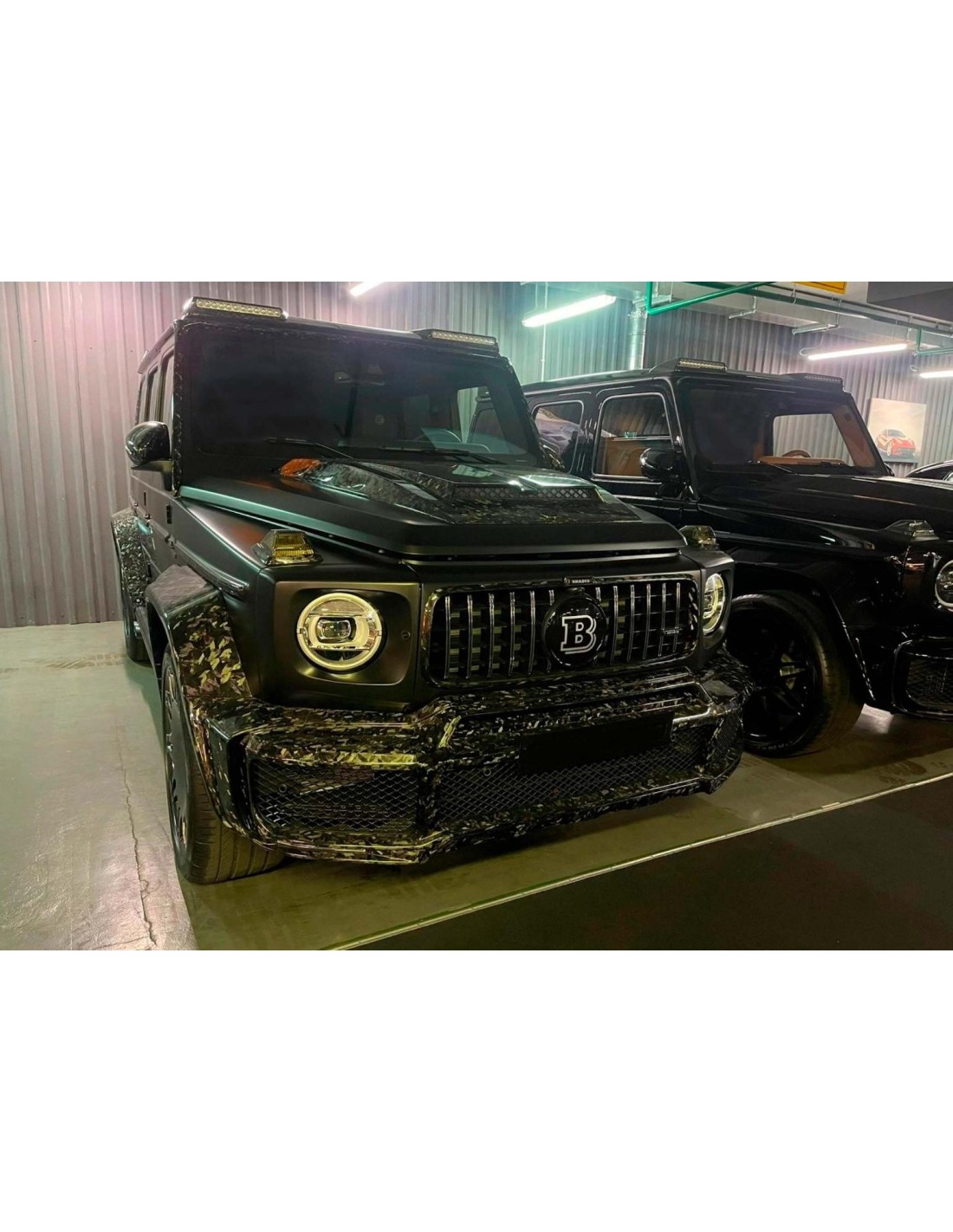 - Mercedes-Benz - Сkit de carroçaria Brabus Widestar em fibra de carbono para Mercedes-Benz W463A W464 Classe G - 1 - Transform  - Mercedes-Benz - Сkit de carroçaria Brabus Widestar em fibra de carbono para Mercedes-Benz W463A W464 Classe G - 1 - Transform