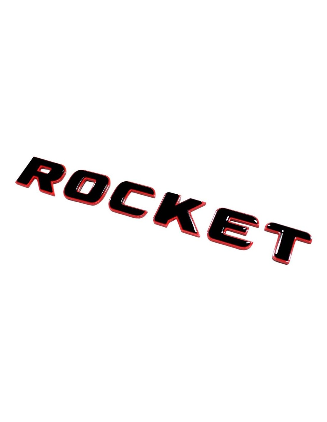  - Logos & Emblems - メタリック ブラバス ROCKET 900 RED + BLACK エンブレム バッジ セット メルセデスベンツ Gクラス W463A W464 用 - 1 - Logos & Emblems メタリック ブラバス