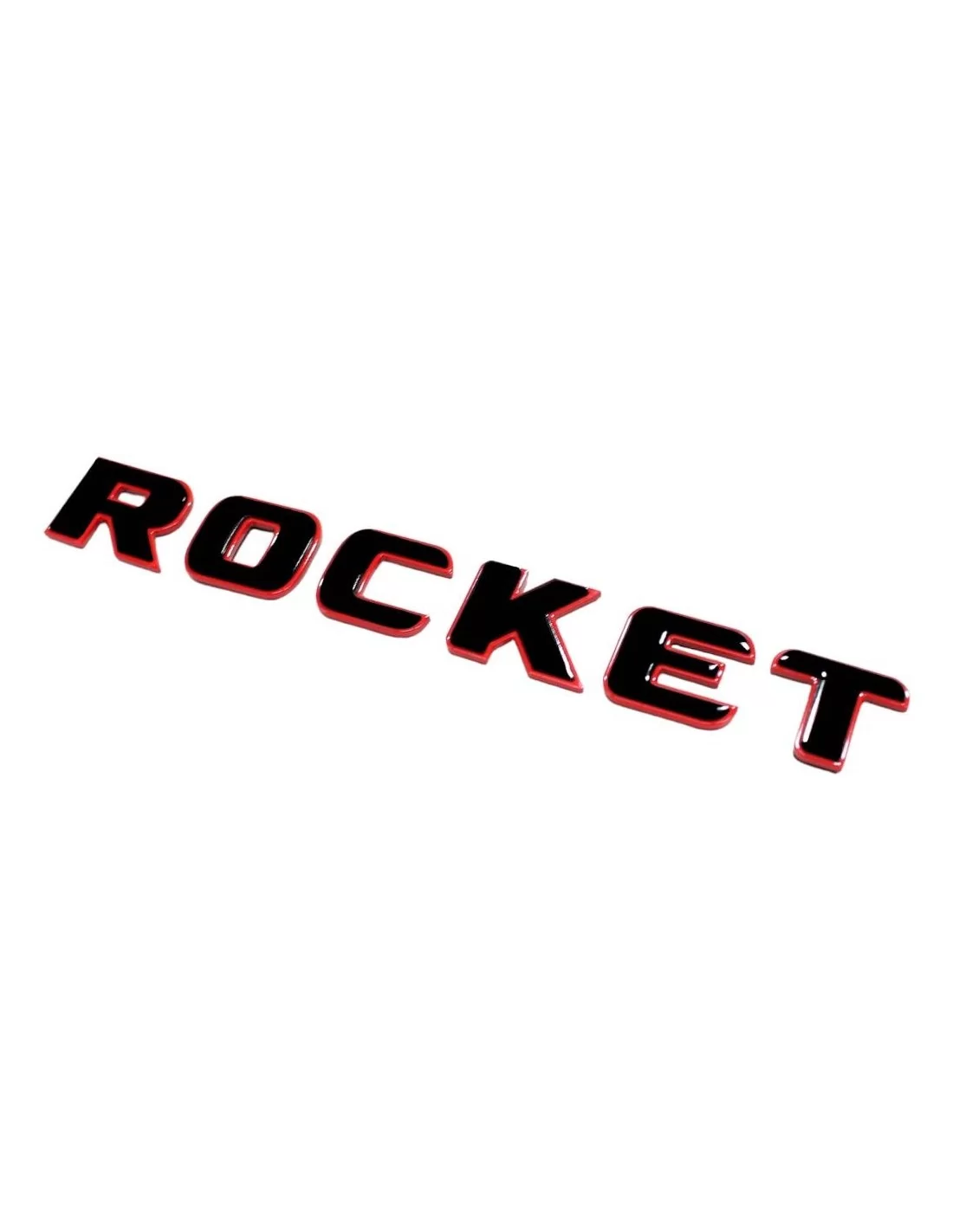 - Logos & Emblems - メタリック ブラバス ROCKET 900 RED + BLACK エンブレム バッジ セット メルセデスベンツ Gクラス W463A W464 用 - 1 - Logos & Emblems メタリック ブラバス