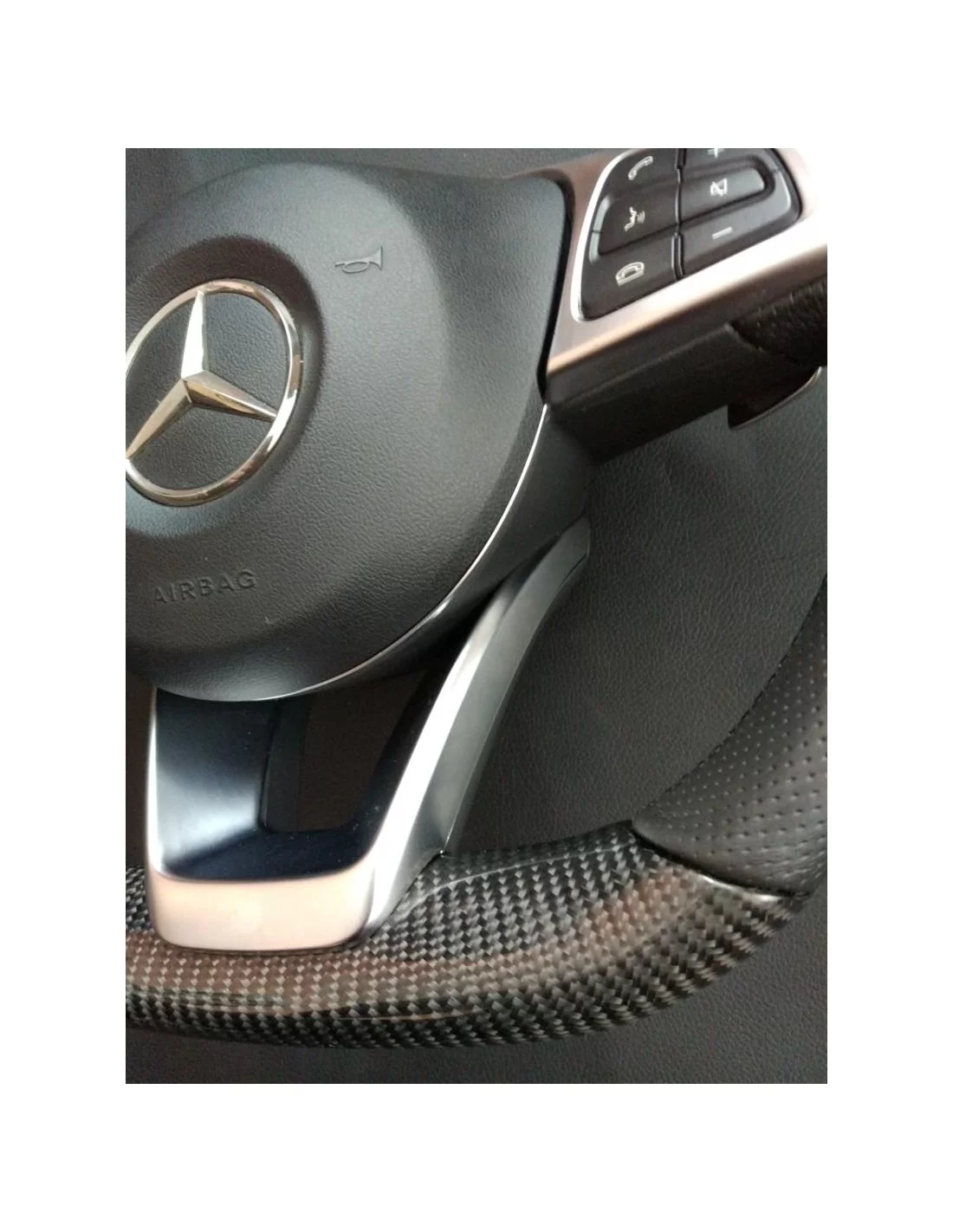 - Volant - Mercedes-Benz CLA CLS GLE Volant en cuir carbone - 3 - Améliorez votre Mercedes-Benz CLA, CLS, GLE avec ce volant en - Volant - Mercedes-Benz CLA CLS GLE Volant en cuir carbone - 3 - Améliorez votre Mercedes-Benz CLA, CLS, GLE avec ce volant en