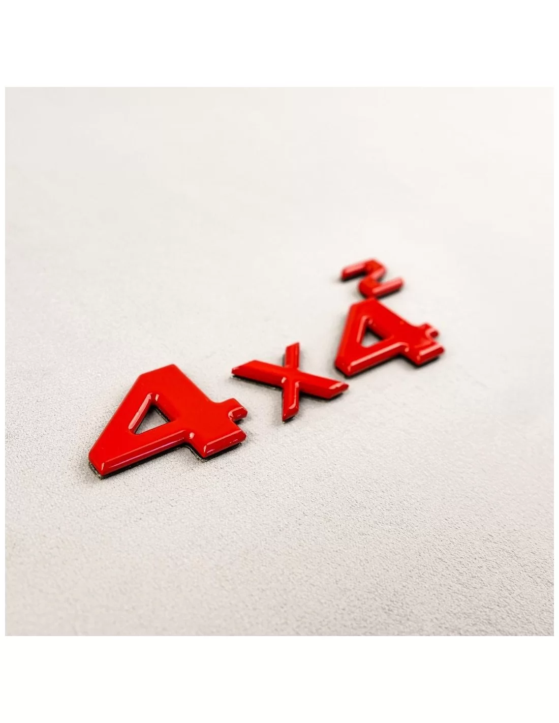  - Logos & Emblems - 红色 4x4 方形徽章行李箱徽章 4pcs for Mercedes G Wagon W463 4x4 - 7 - 购买适用于梅赛德斯 G Wagon W463 4x4 的红色 4x4 方形徽章后备箱徽章套装（4 