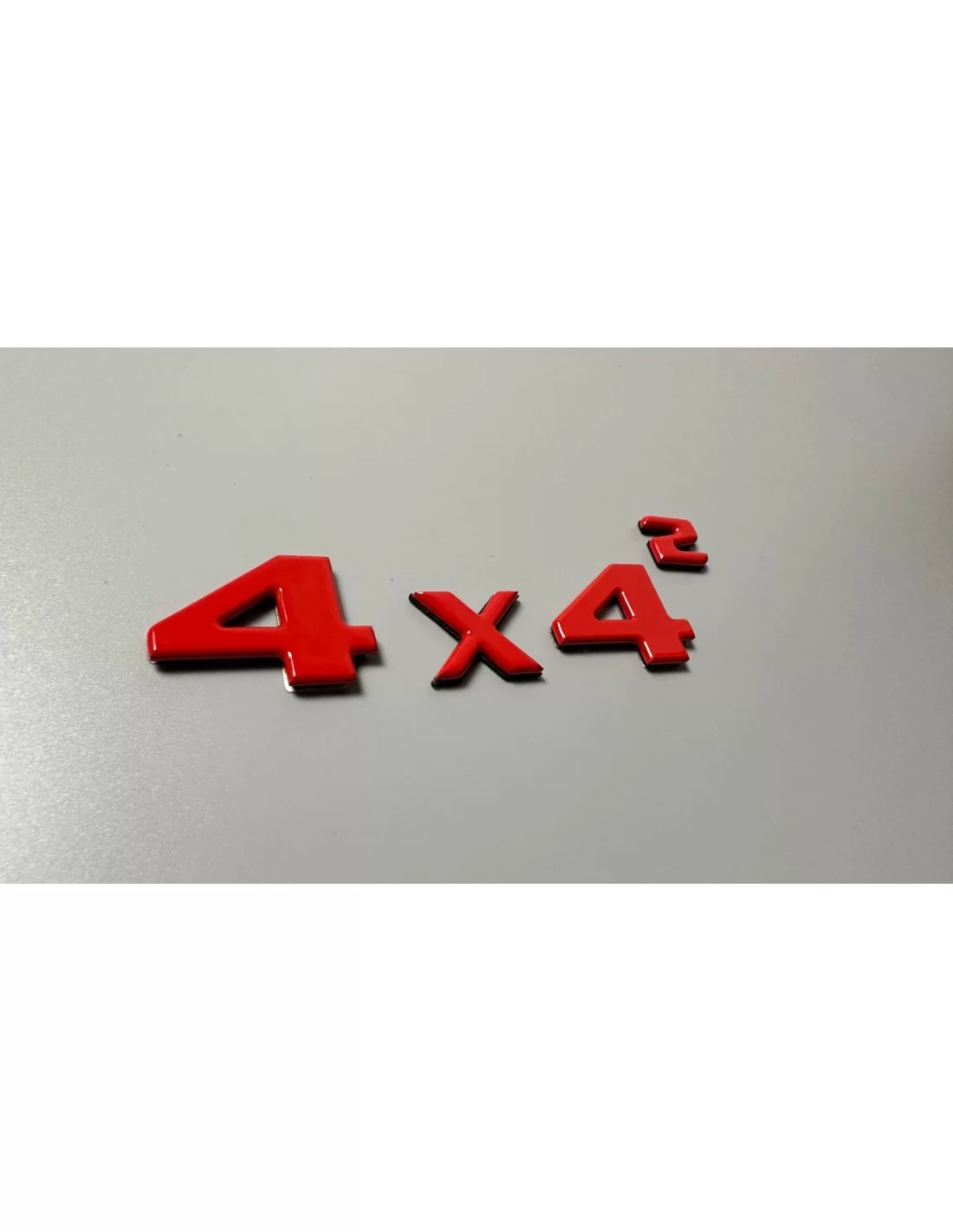  - Logos & Emblems - 红色 4x4 方形徽章行李箱徽章 4pcs for Mercedes G Wagon W463 4x4 - 10 - 购买适用于梅赛德斯 G Wagon W463 4x4 的红色 4x4 方形徽章后备箱徽章套装（4