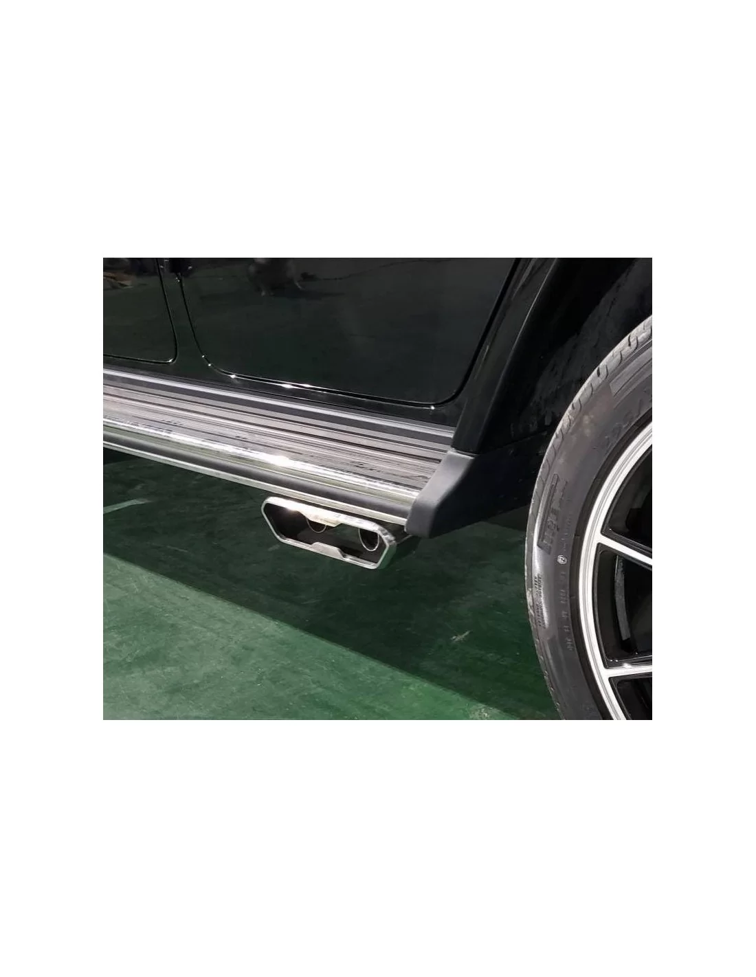 - Mercedes Benz - Système d'échappement Akrapovic en titane pour Mercedes-Benz G63 AMG G500 BRABUS W463A W464 2018-2022 - 3 - A  - Mercedes Benz - Système d'échappement Akrapovic en titane pour Mercedes-Benz G63 AMG G500 BRABUS W463A W464 2018-2022 - 3 - A