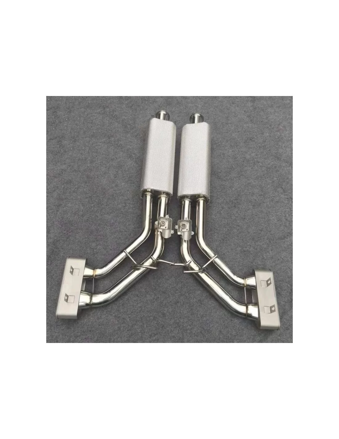  - Mercedes-Benz - Akrapovic titanium exhaust system for Mercedes-Benz G63 AMG G500 BRABUS W463A W464 2018-2022 - 5 - Enhance yo