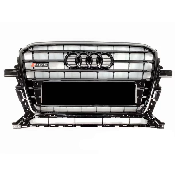 - Audi - Audi SQ5 BLACK front bumper radiator cover for Audi Q5 2012-2015 S-Line - 1 - Audi SQ5 BLACK front bumper radiator cov - Audi - Audi SQ5 BLACK front bumper radiator cover for Audi Q5 2012-2015 S-Line - 1 - Audi SQ5 BLACK front bumper radiator cov