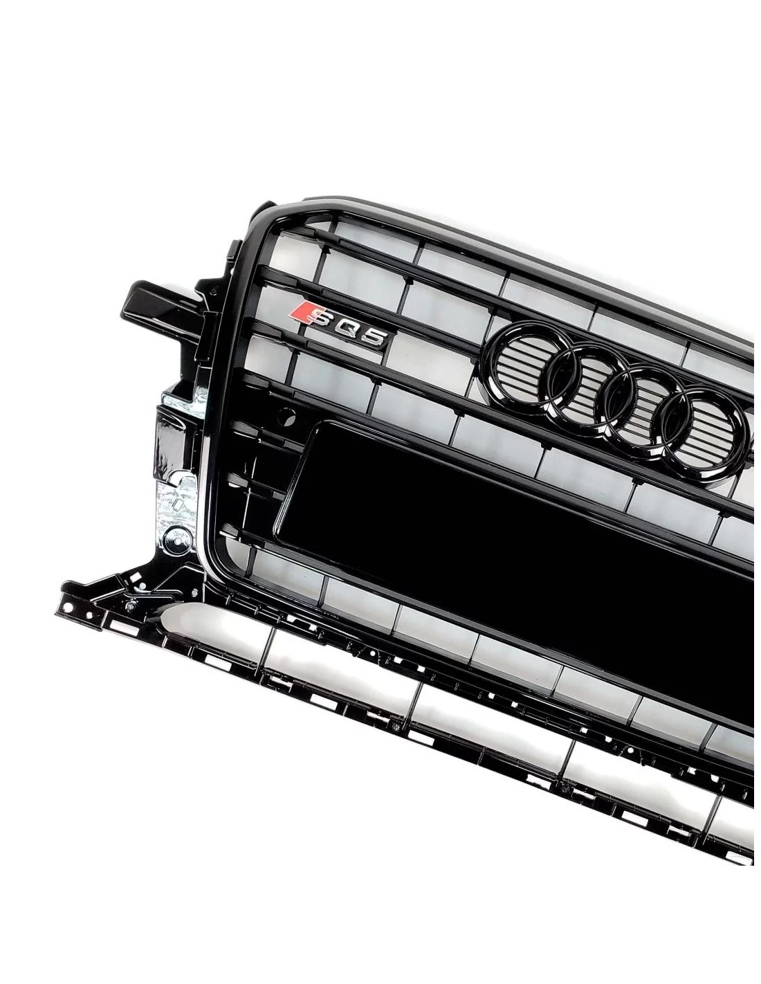 - Audi - Audi SQ5 BLACK främre stötfångare kylarskydd för Audi Q5 2012-2015 S-Line - 2 - Audi SQ5 BLACK främre stötfångare kyla - Audi - Audi SQ5 BLACK främre stötfångare kylarskydd för Audi Q5 2012-2015 S-Line - 2 - Audi SQ5 BLACK främre stötfångare kyla