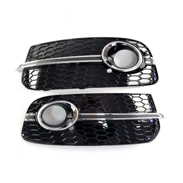  - Audi - Front bumper fog lamp covers RSQ5 style for Audi Q5 8R 2012-2015 - 1 - Enhance your Audi Q5 8R (2012-2015) with RSQ5 s